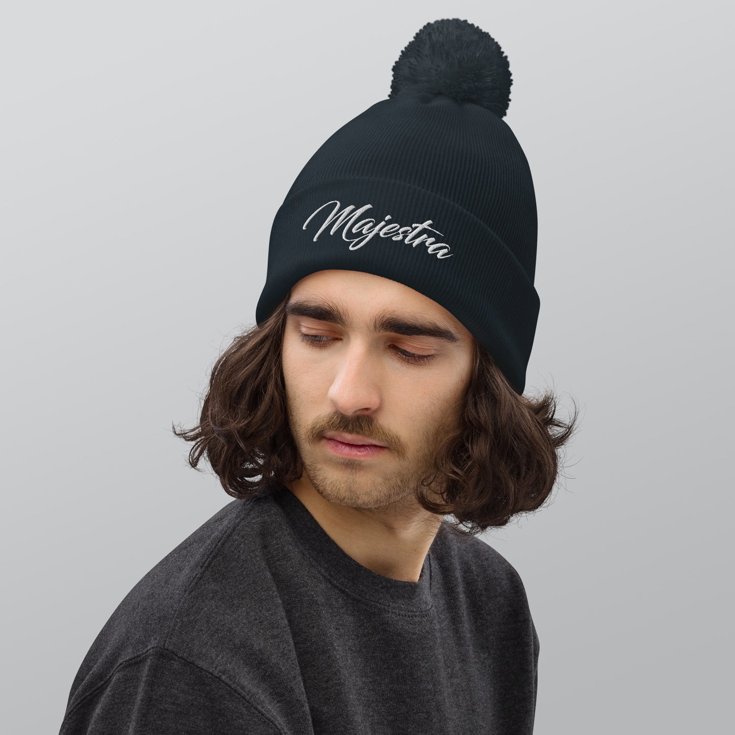 Gorro con pompón