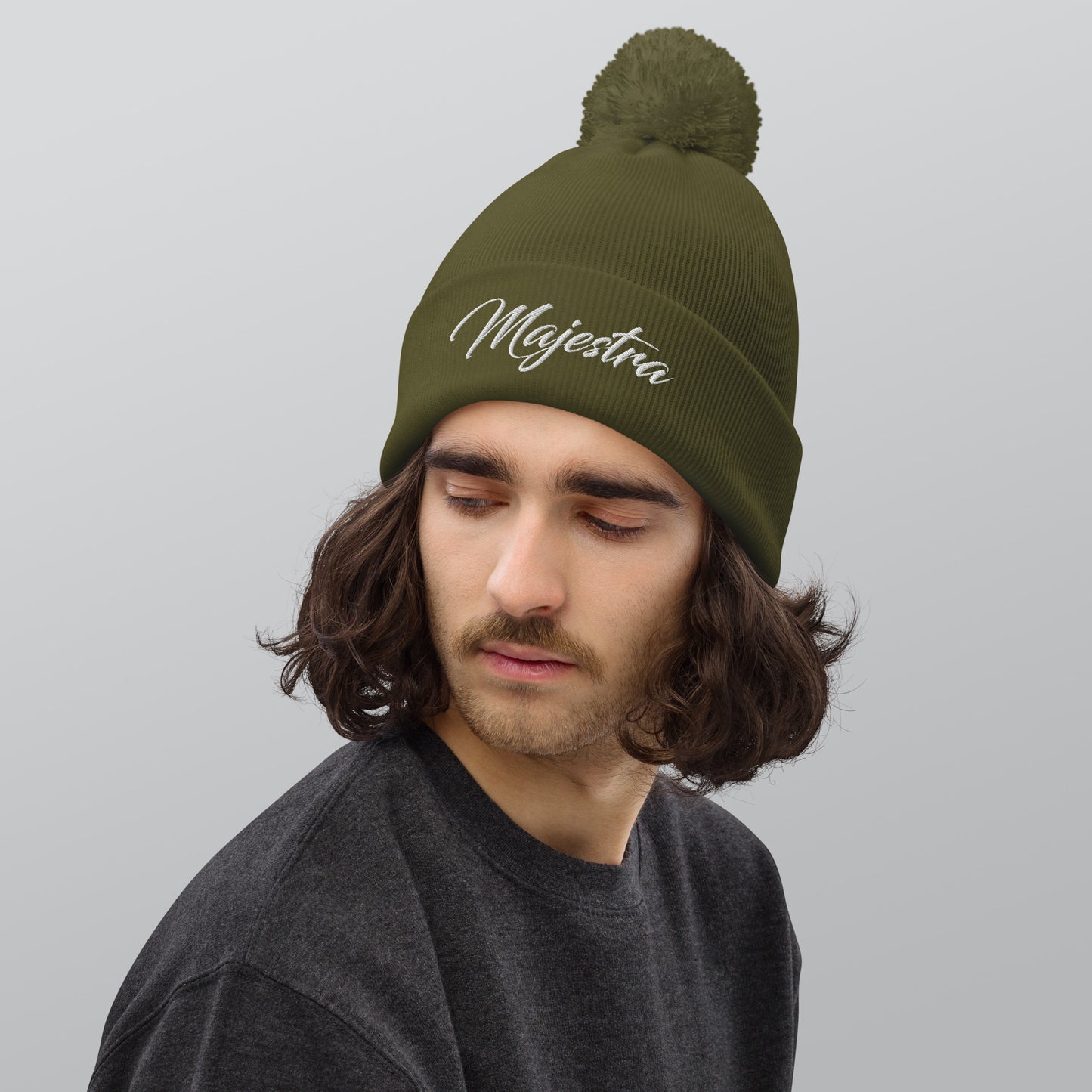 Gorro con pompón