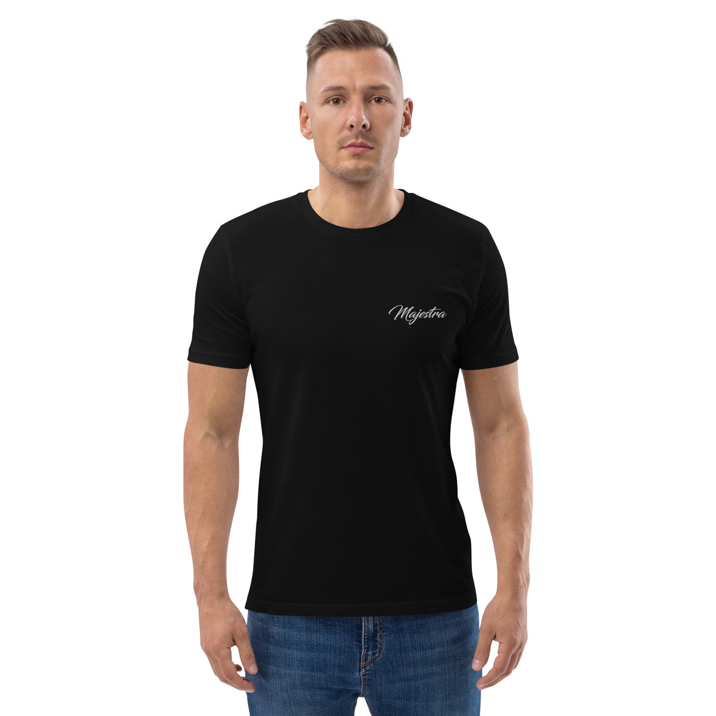 Camiseta de algodón orgánico para hombre.