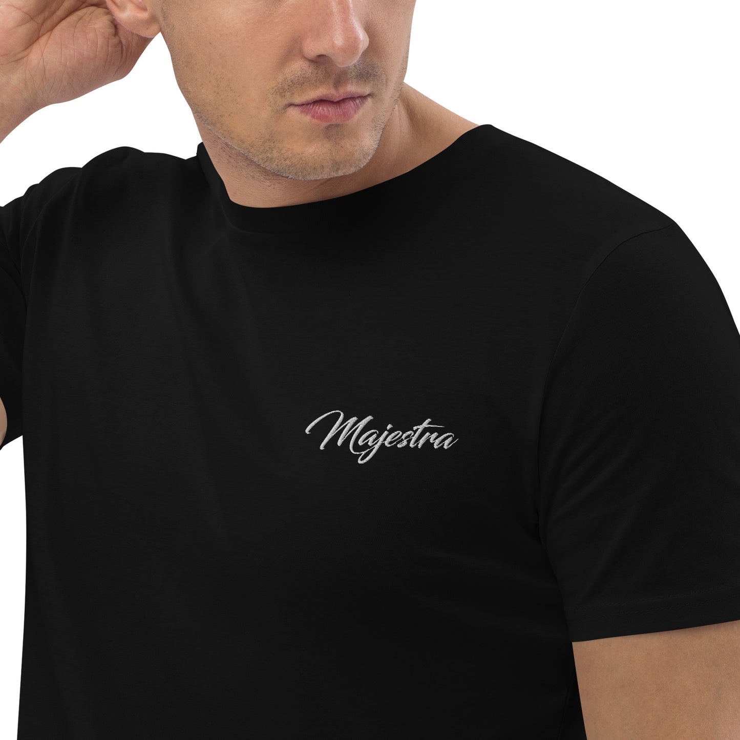 Camiseta de algodón orgánico para hombre.