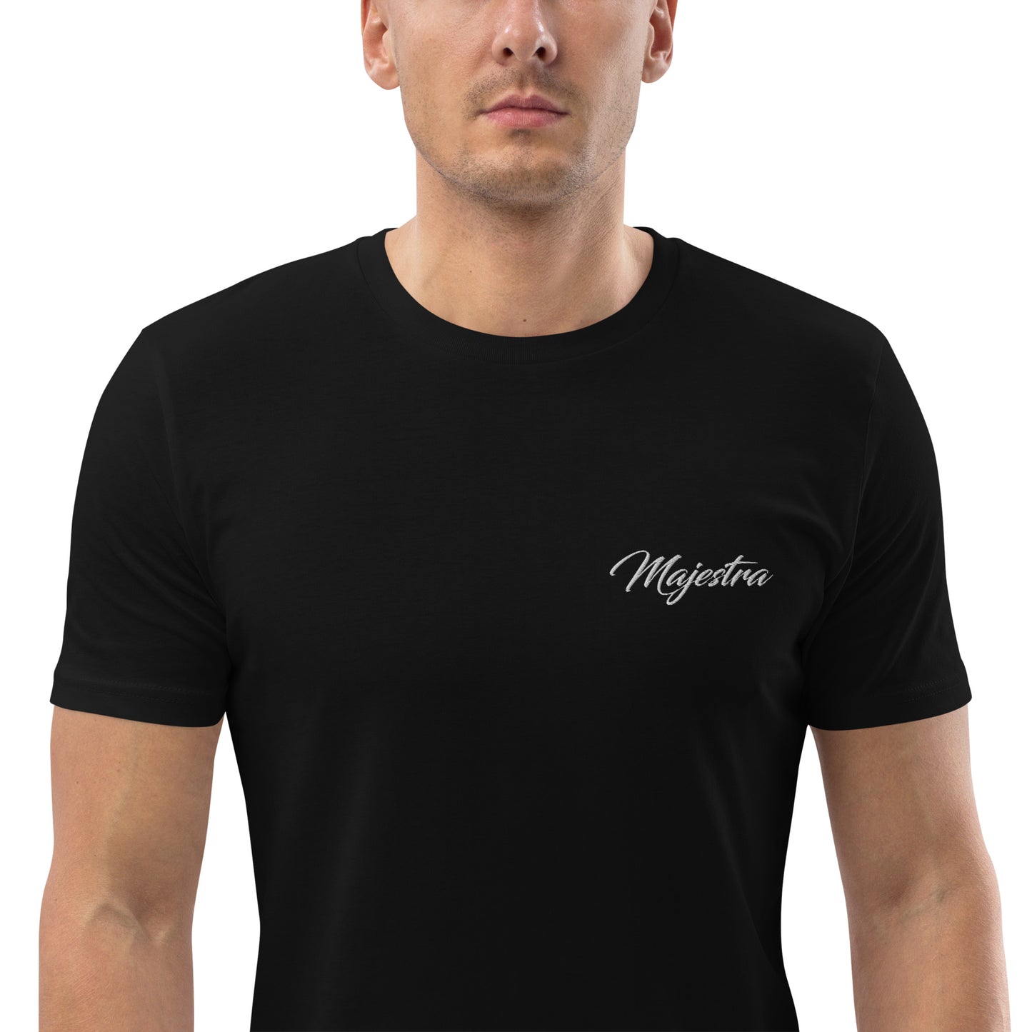 Camiseta de algodón orgánico para hombre.