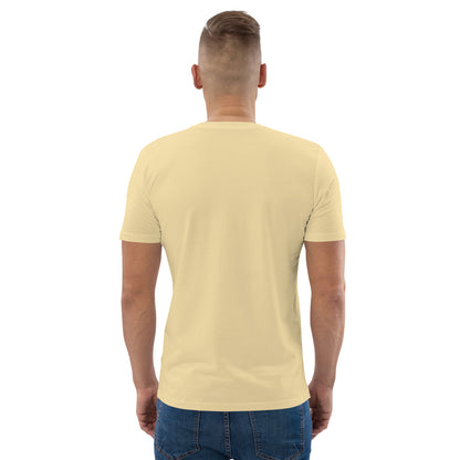 Camiseta de algodón orgánico para hombre.