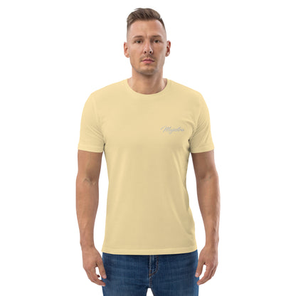 Camiseta de algodón orgánico para hombre.