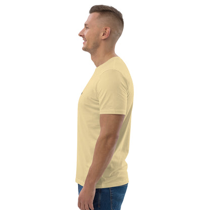 Camiseta de algodón orgánico para hombre.