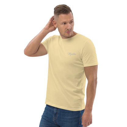 Camiseta de algodón orgánico para hombre.