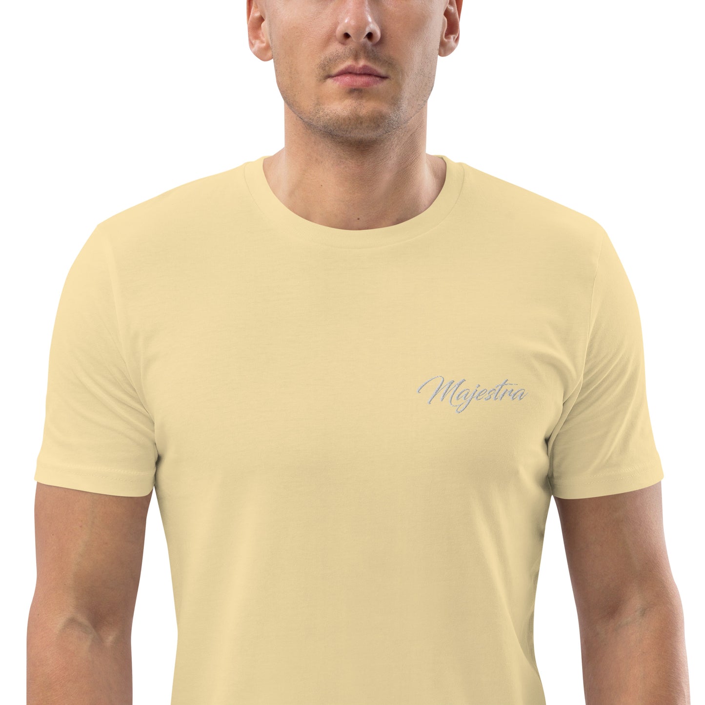 Camiseta de algodón orgánico para hombre.