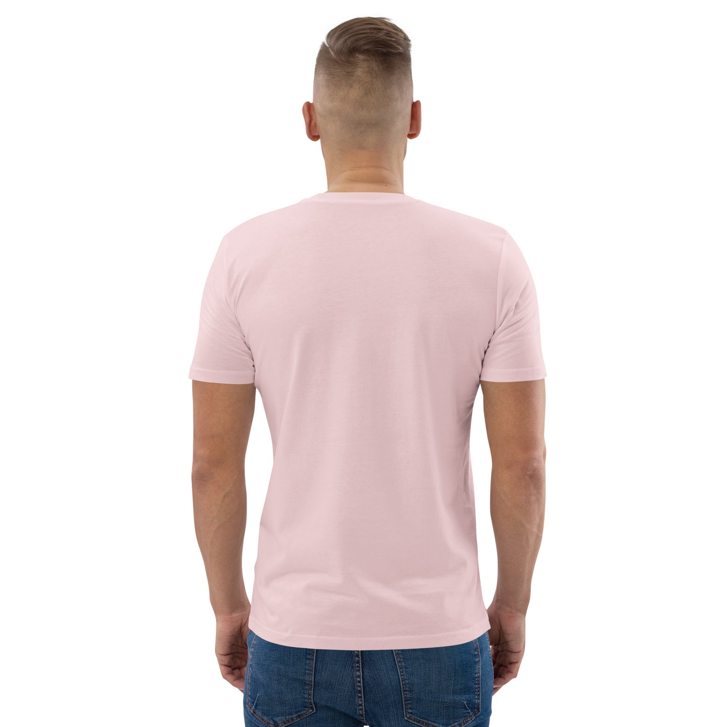 Camiseta de algodón orgánico para hombre.