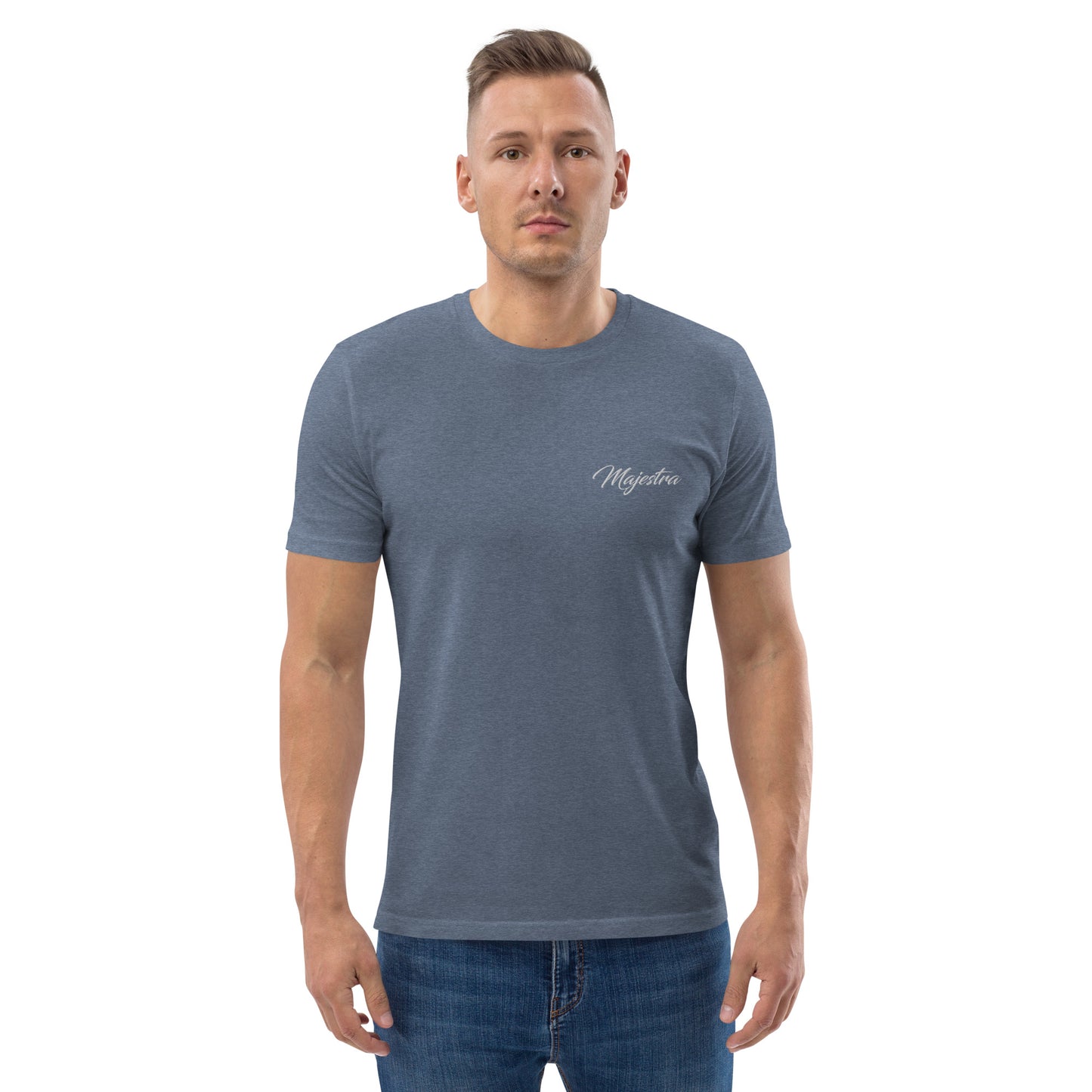 Camiseta de algodón orgánico para hombre.