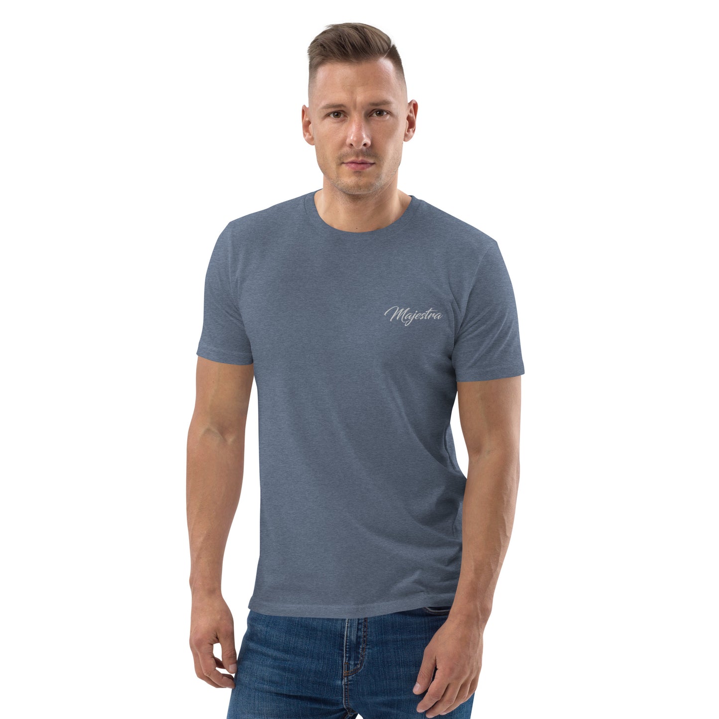 Camiseta de algodón orgánico para hombre.