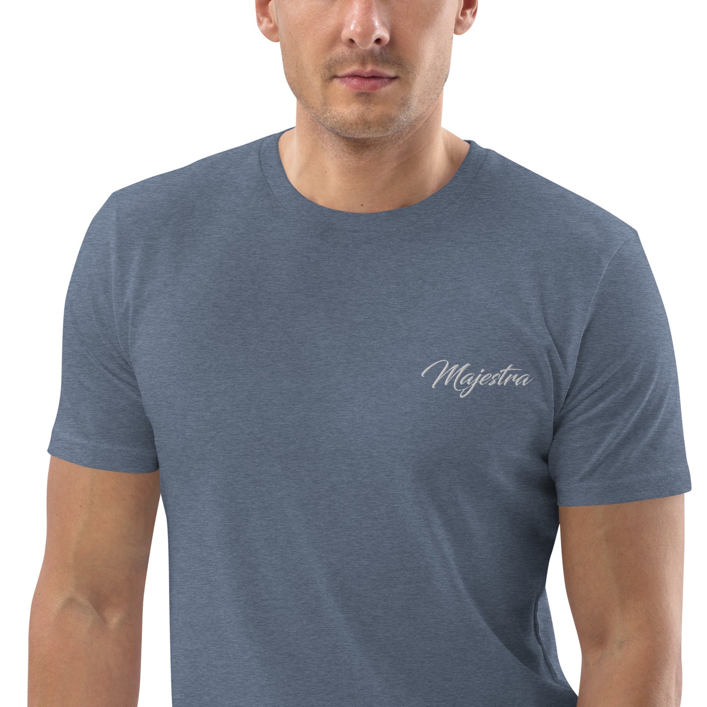 Camiseta de algodón orgánico para hombre.