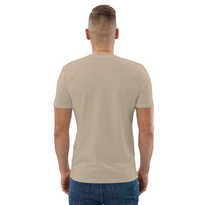 Camiseta de algodón orgánico para hombre.