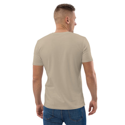 Camiseta de algodón orgánico para hombre.