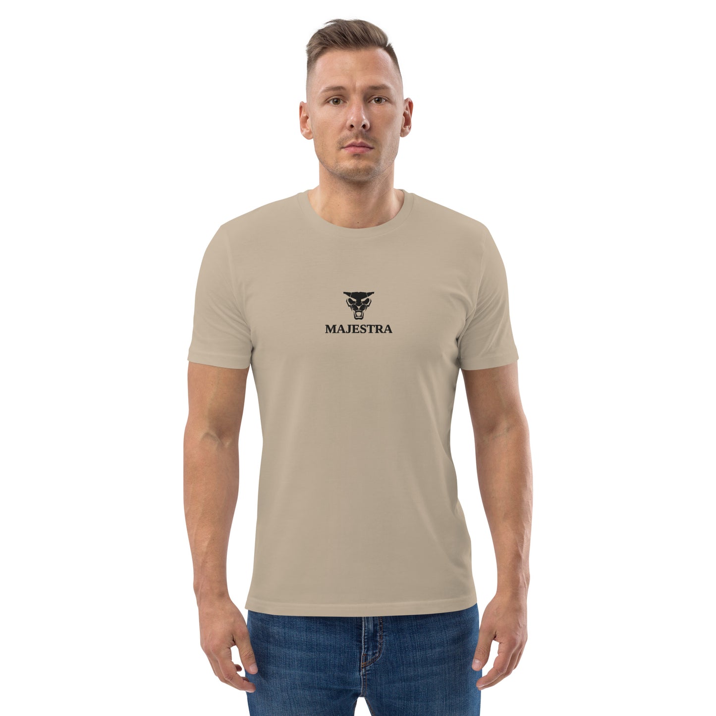 Camiseta de algodón orgánico para hombre.