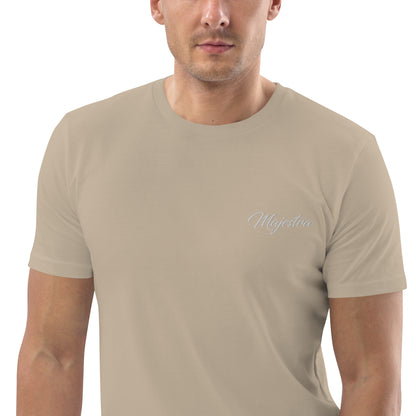 Camiseta de algodón orgánico para hombre.