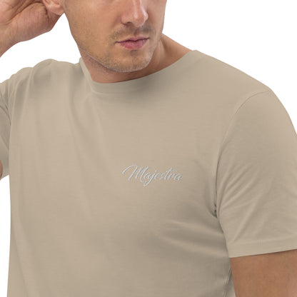 Camiseta de algodón orgánico para hombre.