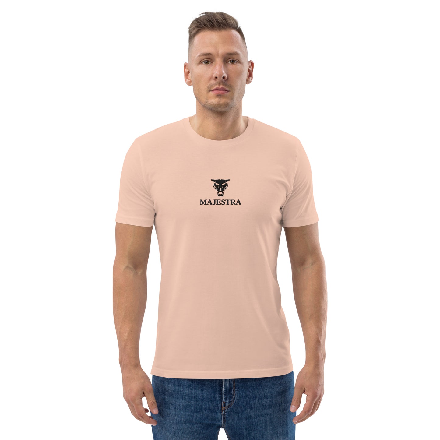 Camiseta de algodón orgánico para hombre.