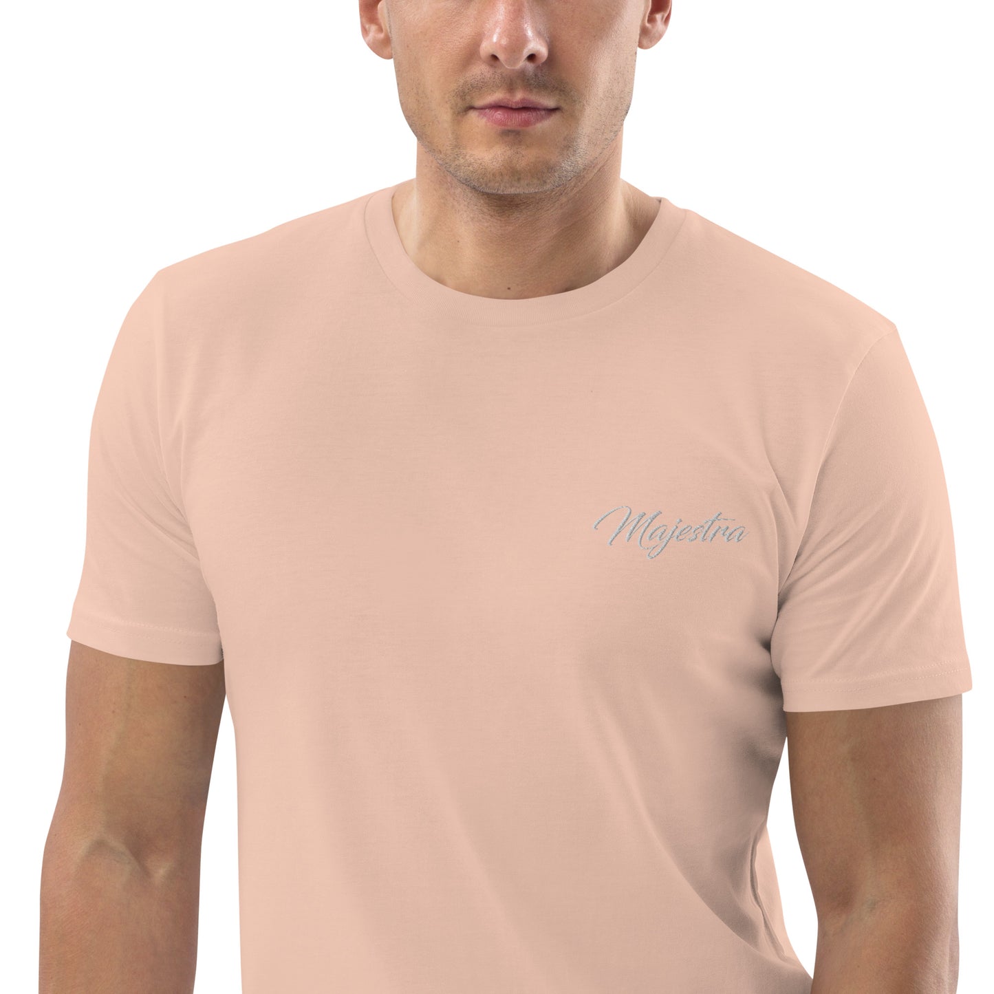 Camiseta de algodón orgánico para hombre.