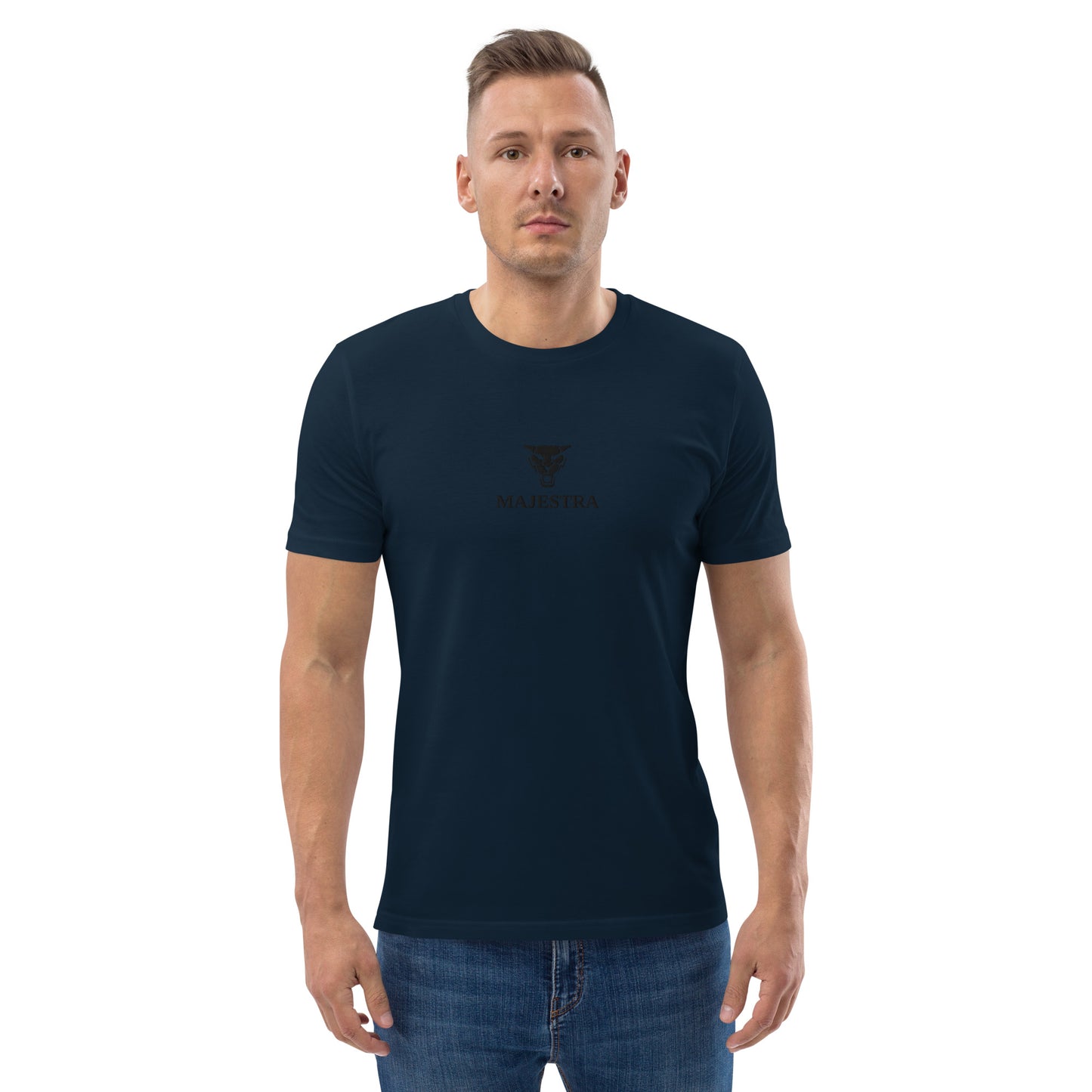 Camiseta de algodón orgánico para hombre.