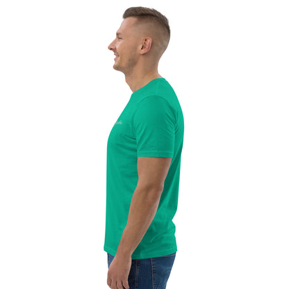 Camiseta de algodón orgánico para hombre.