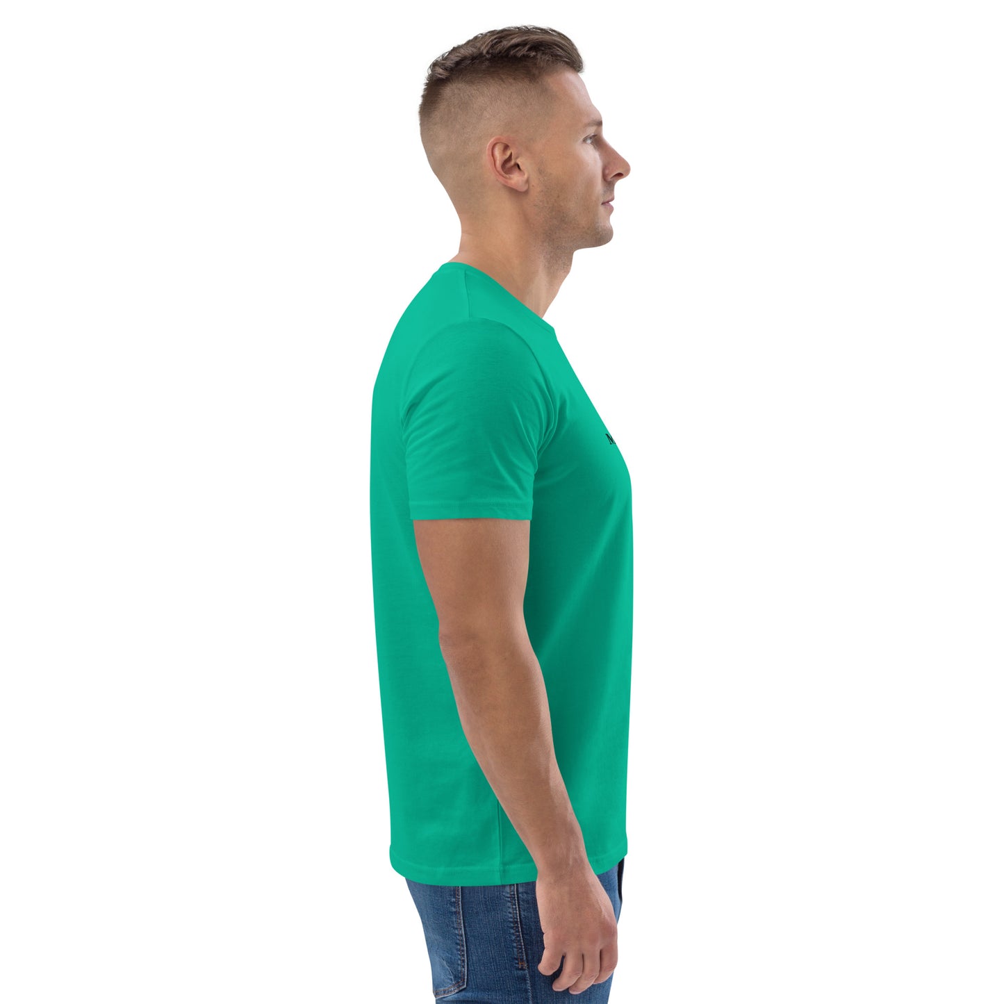 Camiseta de algodón orgánico para hombre.