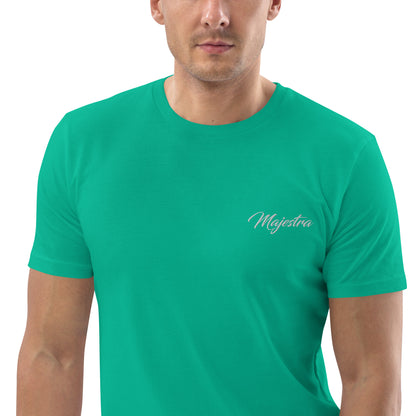 Camiseta de algodón orgánico para hombre.