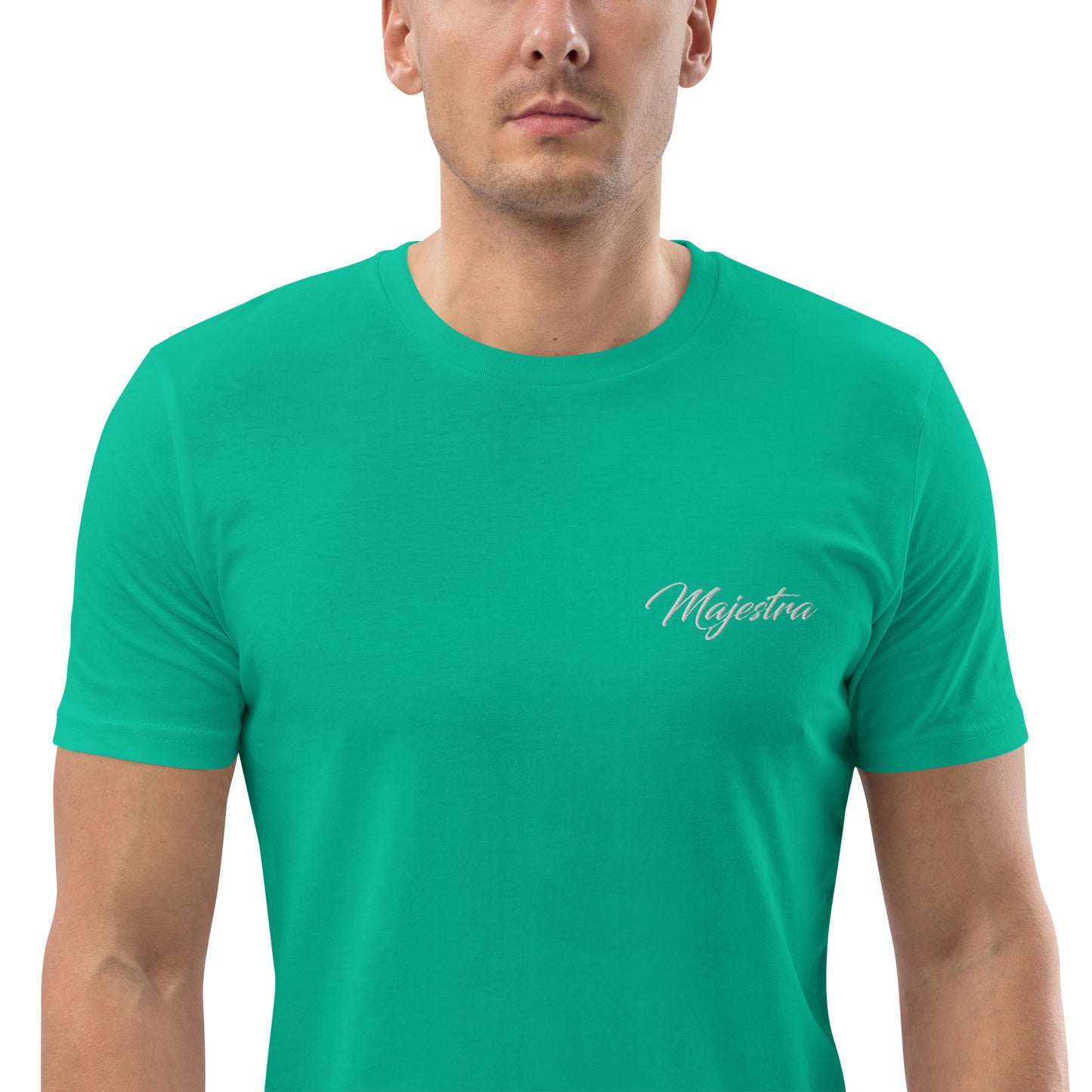 Camiseta de algodón orgánico para hombre.