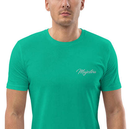 Camiseta de algodón orgánico para hombre.