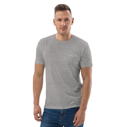 Camiseta de algodón orgánico para hombre.