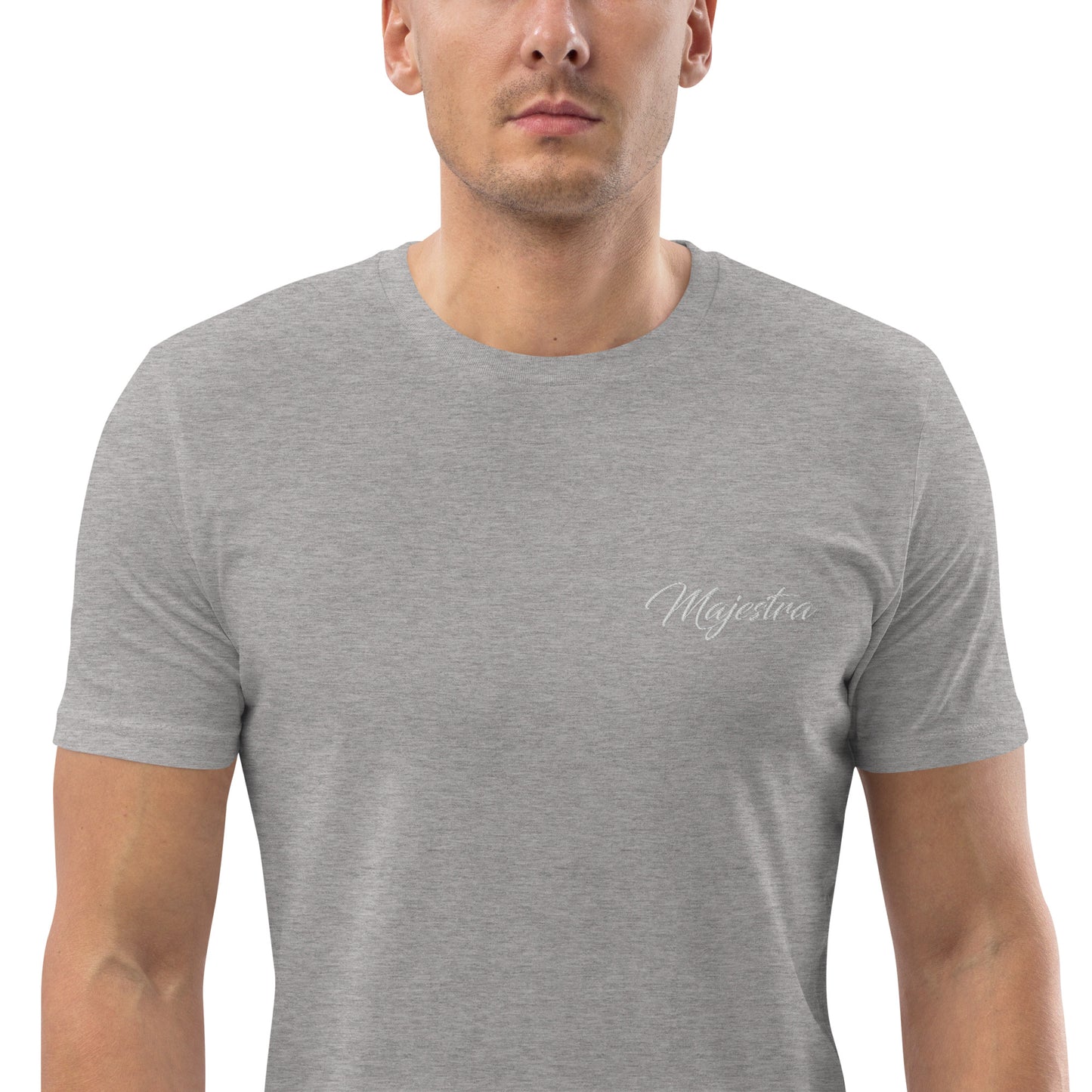 Camiseta de algodón orgánico para hombre.