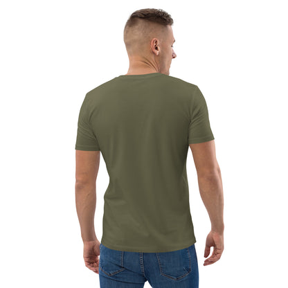 Camiseta de algodón orgánico para hombre.