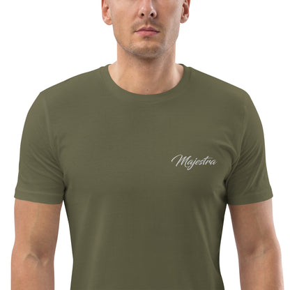 Camiseta de algodón orgánico para hombre.