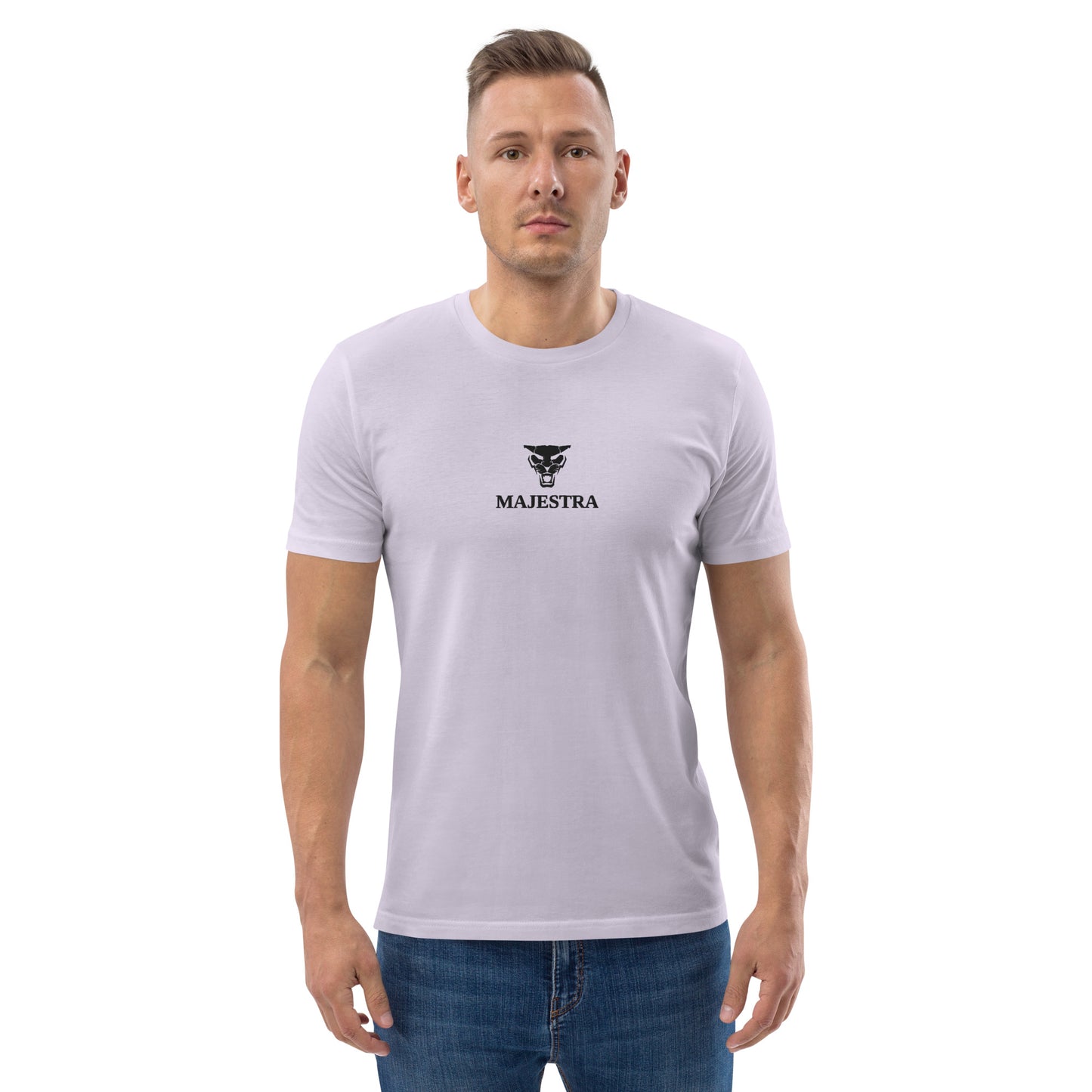 Camiseta de algodón orgánico para hombre.