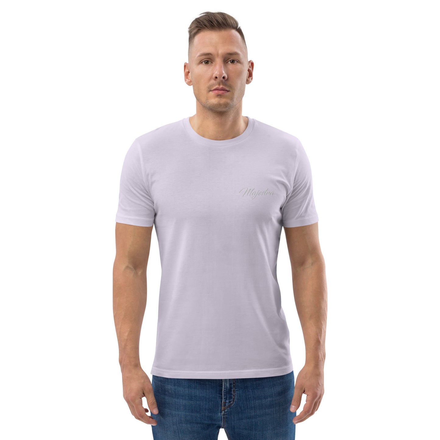 Camiseta de algodón orgánico para hombre.