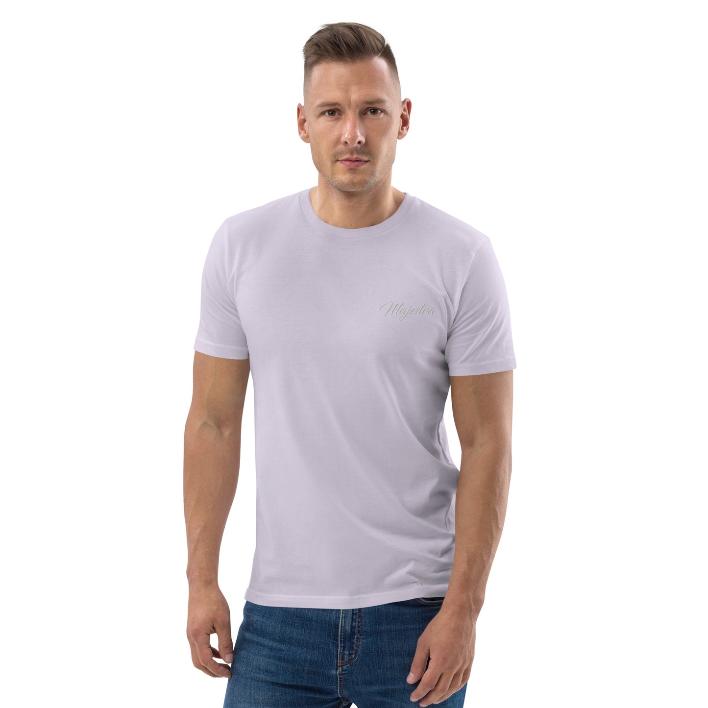 Camiseta de algodón orgánico para hombre.