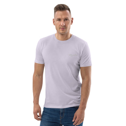 Camiseta de algodón orgánico para hombre.