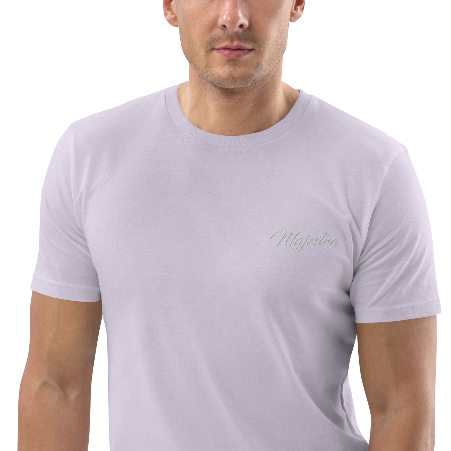 Camiseta de algodón orgánico para hombre.