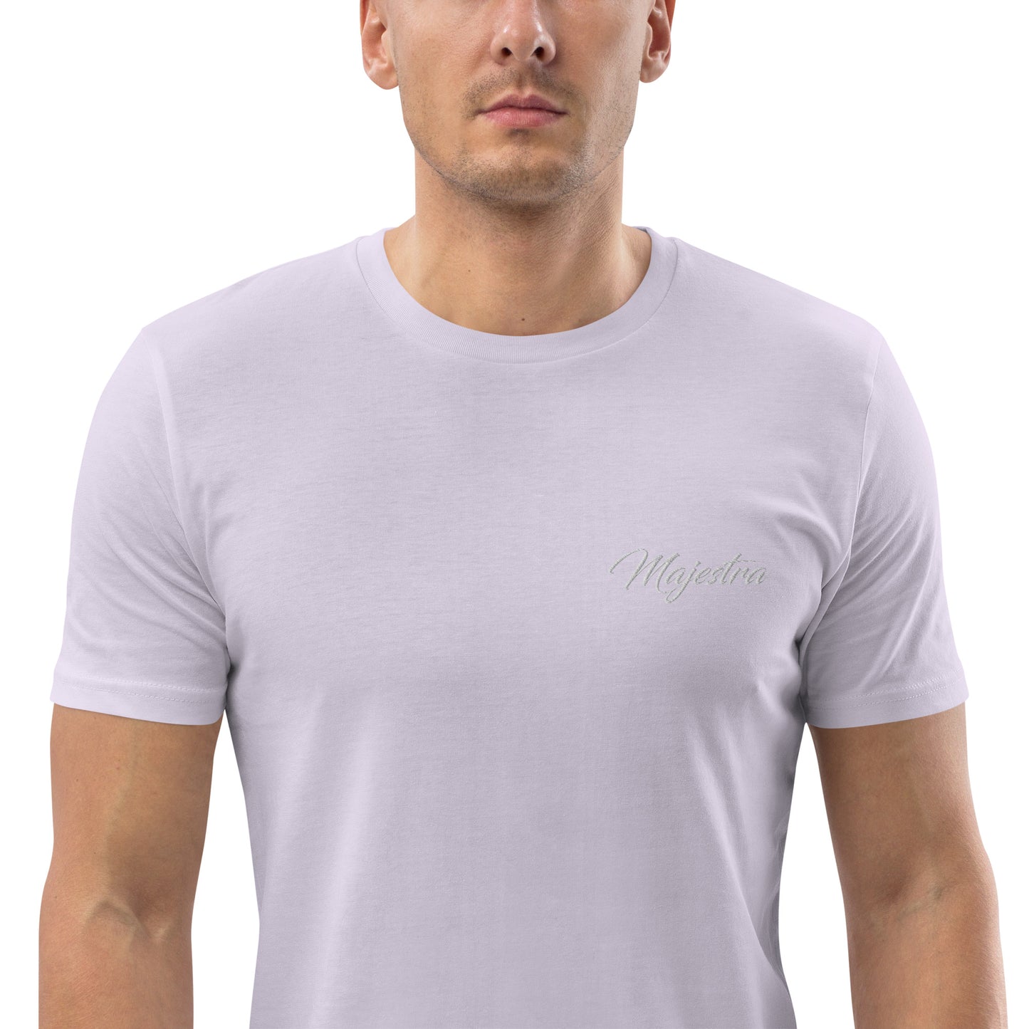 Camiseta de algodón orgánico para hombre.