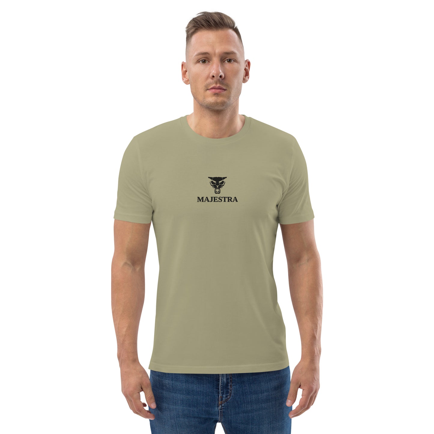 Camiseta de algodón orgánico para hombre.