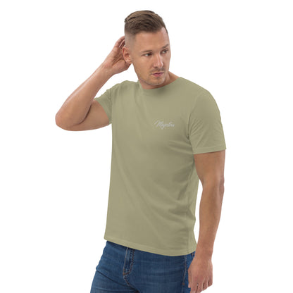 Camiseta de algodón orgánico para hombre.