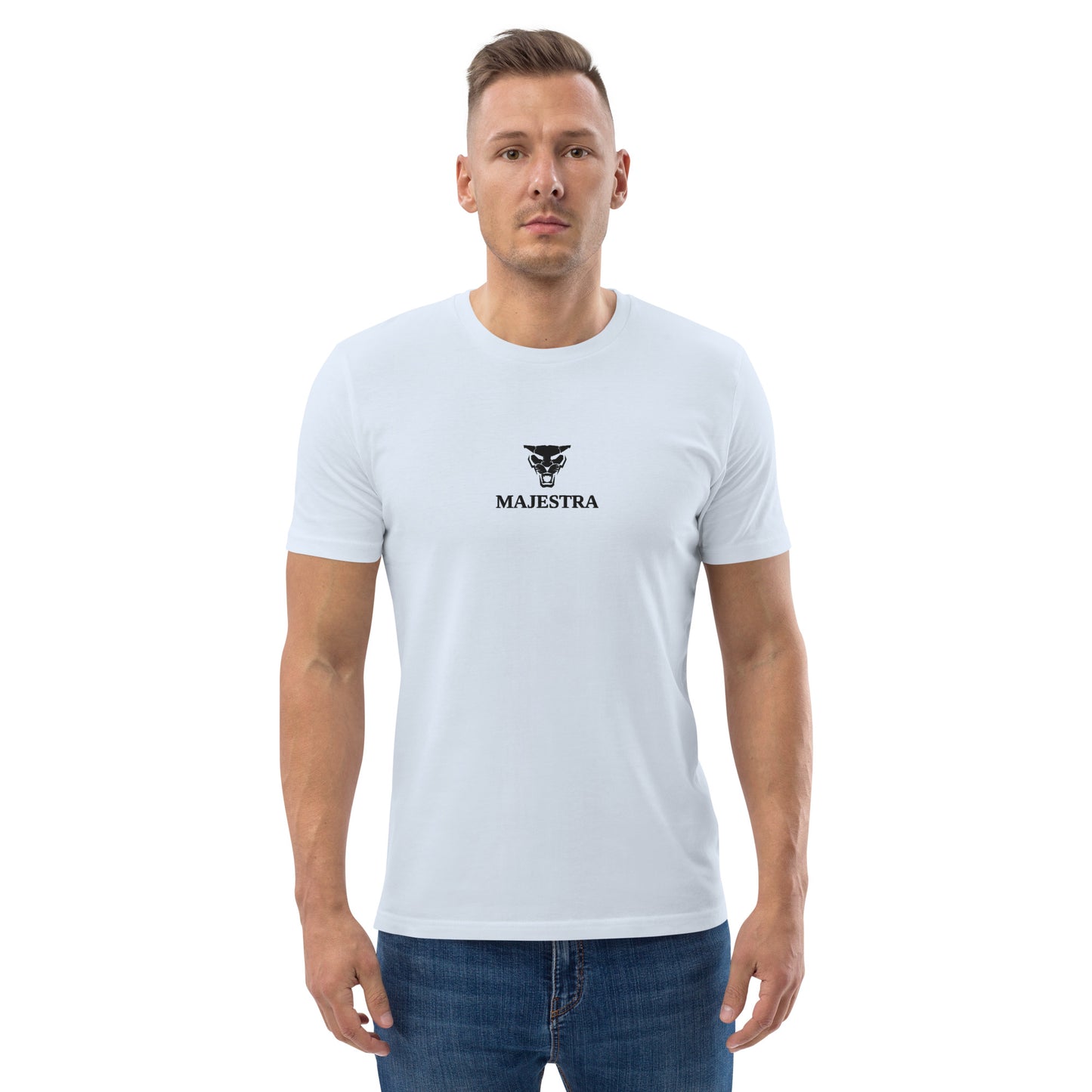 Camiseta de algodón orgánico para hombre.