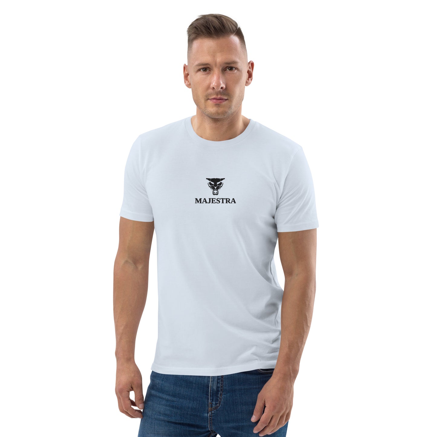 Camiseta de algodón orgánico para hombre.