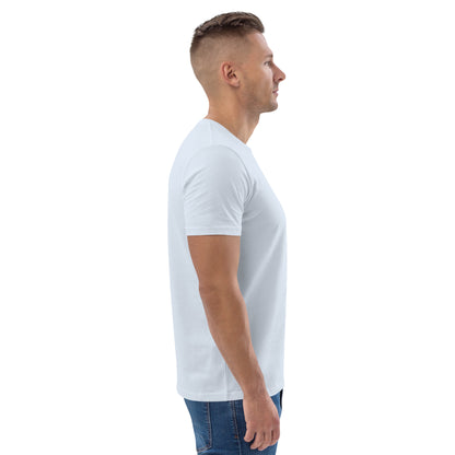 Camiseta de algodón orgánico para hombre.