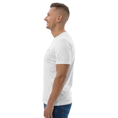 Camiseta de algodón orgánico para hombre.